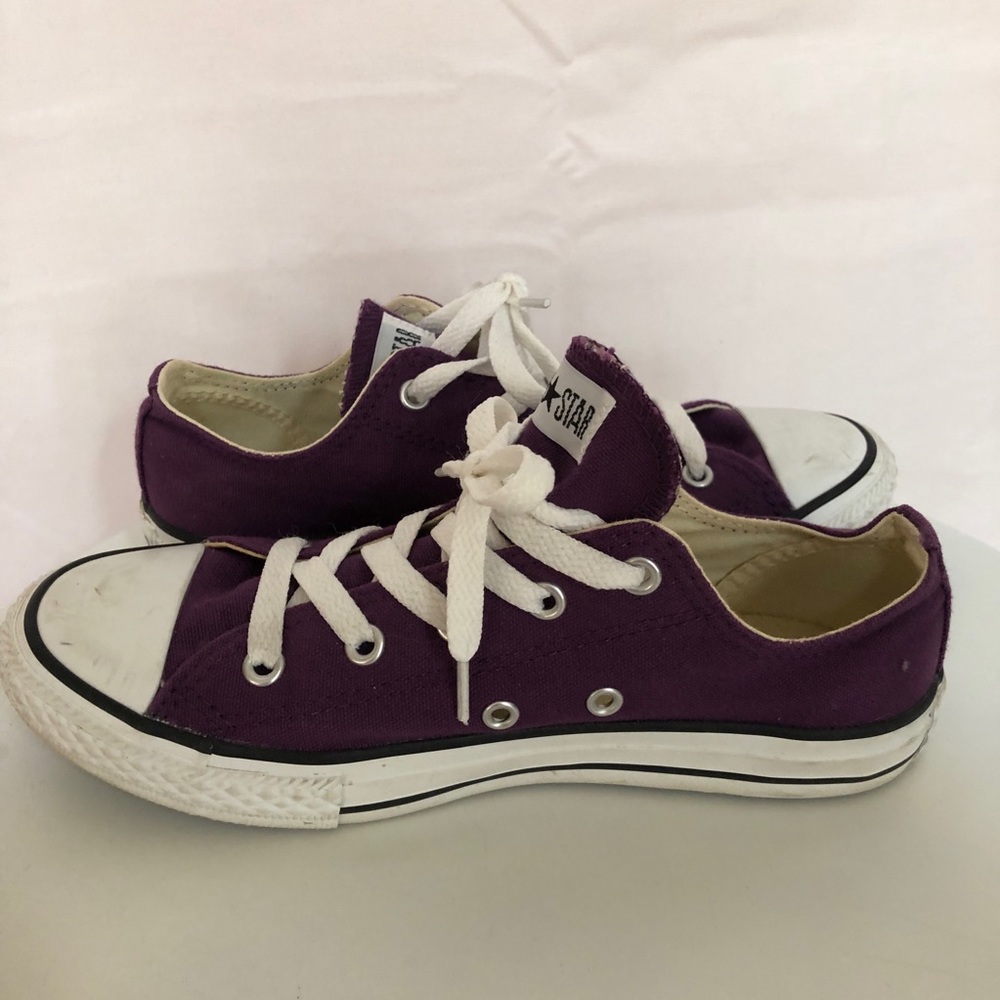 Purple Converse - Picture 2 of 4